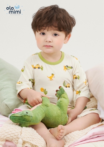 Bộ pijama lửng Olomimi bé trai Sahara