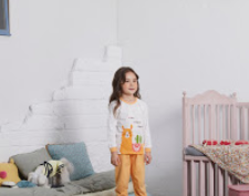 Bộ pijama dài Olomimi cho bé Big Alpaca