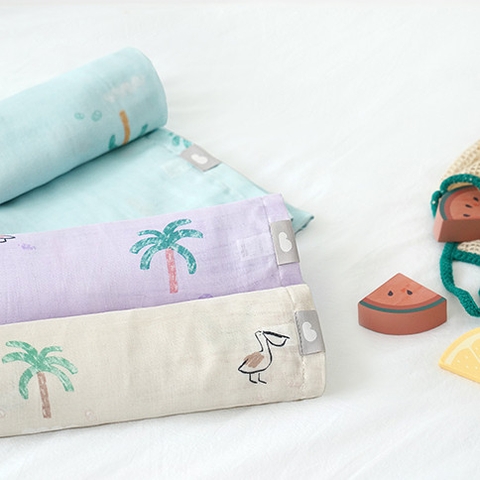 Chăn Gauze - Jungle Gauze Blanket_Tropical