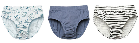 Quần Chip tam giác Olomimi bé trai Black Stripe