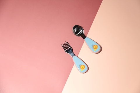 Bộ thìa dĩa ăn dặm Good (ngắn)