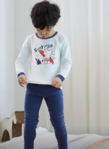 Bộ Pijama dài tay Olomimi bé trai - Surfing day