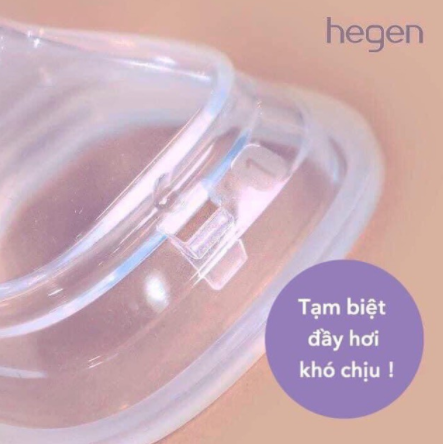 Núm ti Hegen size M dành cho bé trên 3-6 tháng tuổi (Sét 2 Ty)