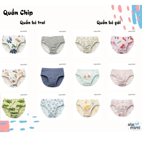 Quần chip tam giác Olomimi bé trai Mr. Crocodile