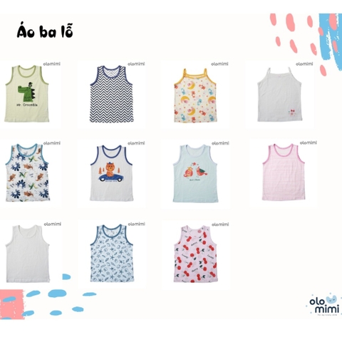 Áo ba lỗ Olomimi Cherry Cherry