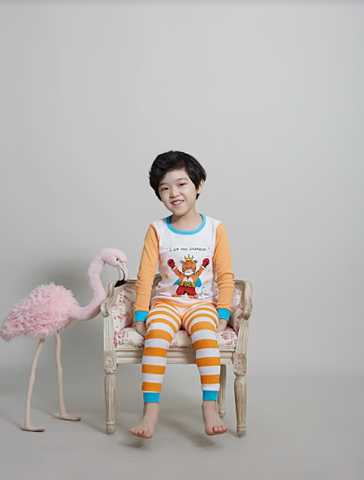 Bộ Pijama dài tay Olomimi bé trai Champion Tiger