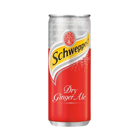 Soda Schweppes Dry Ginger Ale