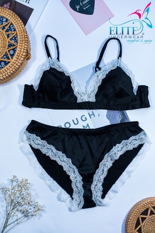 Bộ Lót Nữ Elite Ren Lụa Gợi Cảm, Quyến Rũ