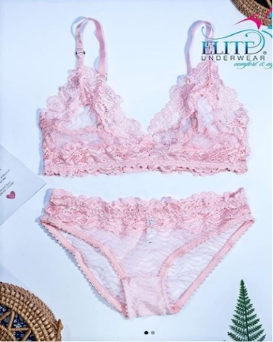 Set Đồ Lót Nữ Elite Cao Cấp Phối Ren