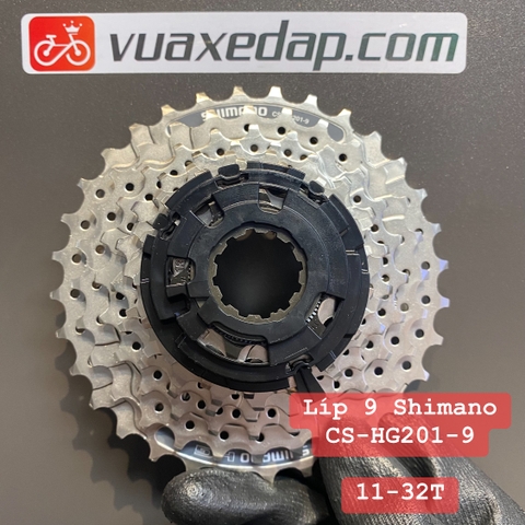 Líp 9 Shimano CS-HG201-9 11-32T (Chính hãng)