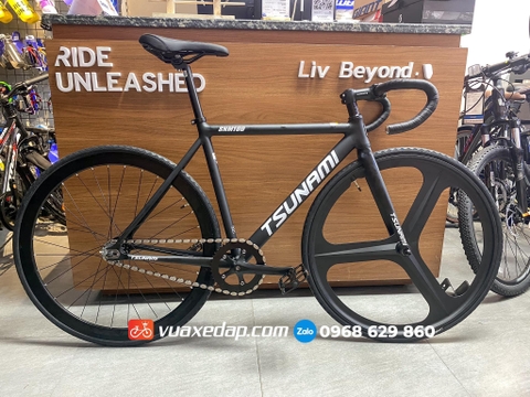 Xe Đạp Fixed Gear Tsunami SNM 100 Tay cong