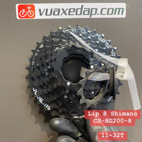 Líp 8 Shimano CS-HG200-8 11-32T (chính hãng)