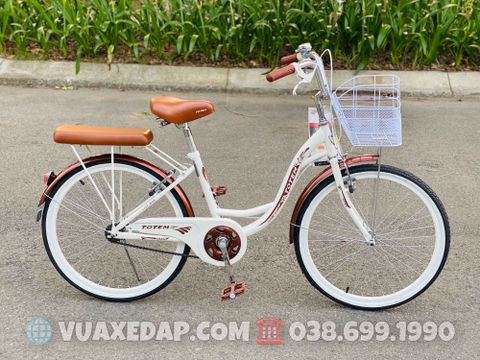 Xe đạp mini nữ Totem Sunny 24''