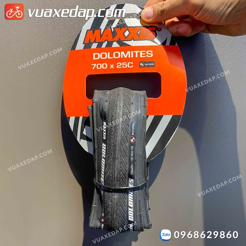 Lốp xe đạp Maxxis Dolomites 700x25 (Made in Taiwan)