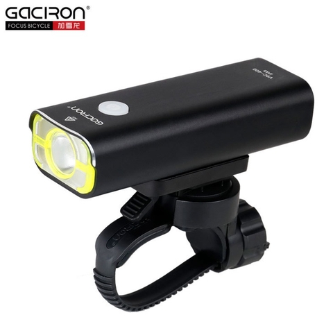 Đèn xe đạp Gaciron 400 Lumen siêu sáng, sạc USB, chống nước