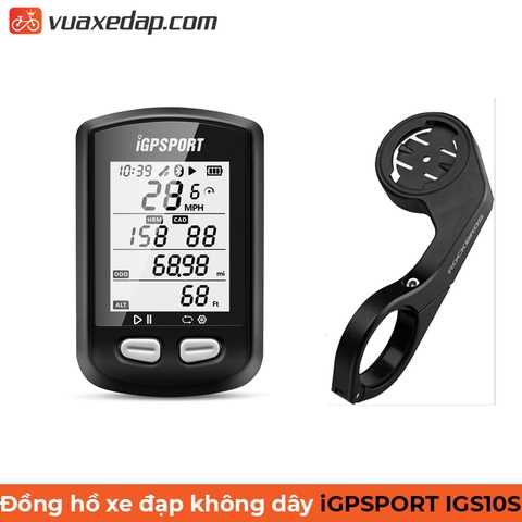 Đồng hồ xe đạp không dây iGPSPORT IGS10S (Tặng kèm pad)