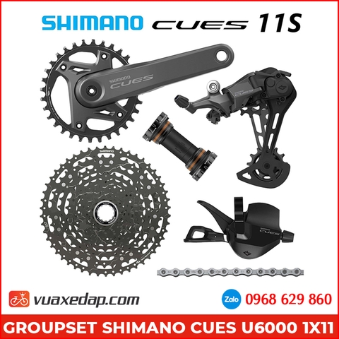 Bộ truyền động Groupset Shimano CUES U6000 1x11