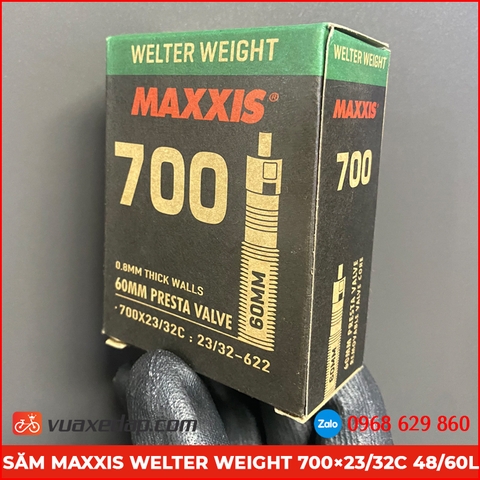 Săm Maxxis Welter Weight 700×23/32C 48/60L