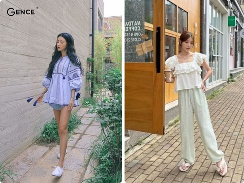Áo babydoll mặc với gì trẻ trung, xinh đẹp và dễ thương