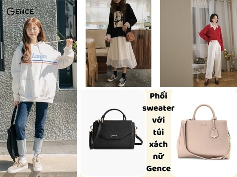 Tham khảo 13 cách phối đồ với áo sweater nữ chuẩn fashionista