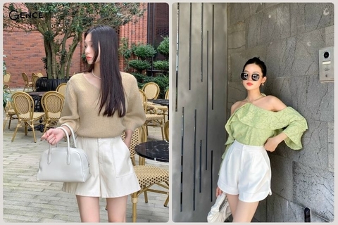 Gợi ý 15 cách phối đồ với quần short nữ đơn giản và cá tính