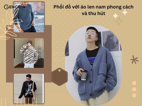 Tips phối đồ với áo len nam đầy phong cách và lịch lãm