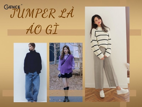 Jumper là áo gì? Cách phối đồ với áo jumper SIÊU ĐẸP