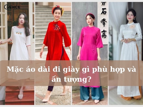 Mặc áo dài đi giày gì đẹp và thể hiện phong cách cá nhân