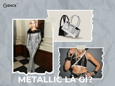 Metallic là gì? Những trang phục ánh kim dẫn đầu xu hướng metallic