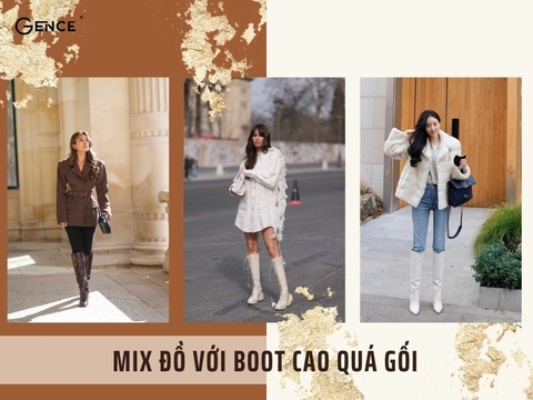 12 Ý tưởng mix đồ với boot cao quá gối phong cách và cá tính