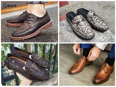 Làm sao để phân biệt giày da thật và da giả chuẩn?