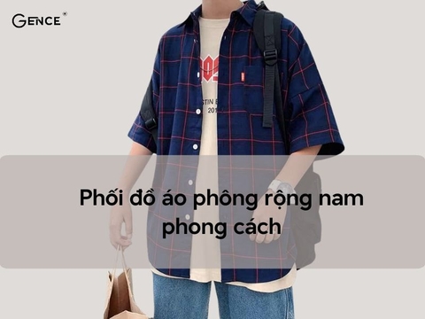 8+ cách phối đồ áo phông rộng nam cực kỳ phong cách