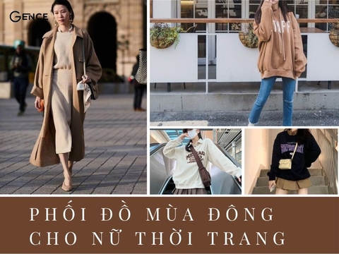 10+ Cách phối đồ mùa đông cho nữ thời trang và giữ ấm cơ thể