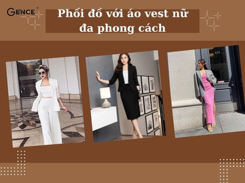Tự tin tỏa sáng với 10 cách phối đồ với áo vest nữ