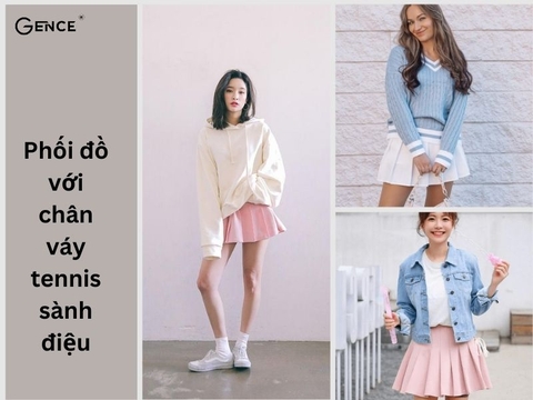 15+ Phối đồ với chân váy tennis thời trang, cá tính và trẻ trung
