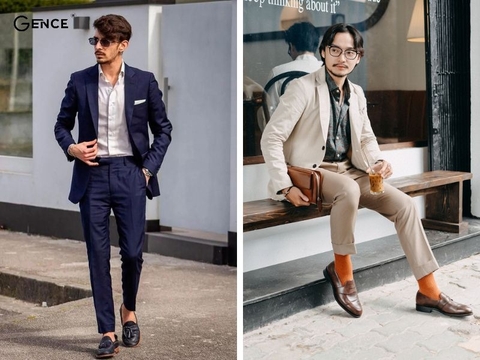 Bật mí 10 cách phối đồ với giày loafer nam menly và phong cách