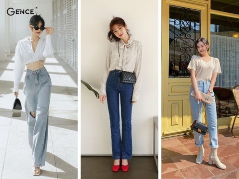 13 ý tưởng phối đồ với quần jean nữ trẻ trung thu hút mọi ánh nhìn