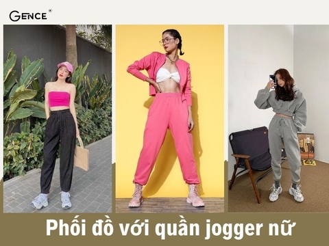12+ Cách phối đồ với quần jogger nữ cá tính và thu hút