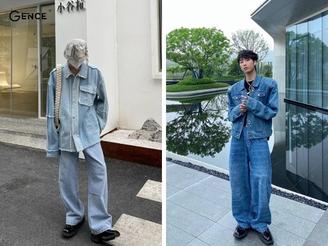 Item quần ống rộng phối áo sơ mi nam các chàng không thể bỏ qua