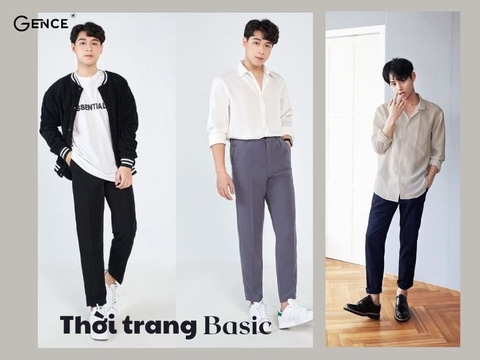 Cách phối đồ thời trang basic nam cực kỳ cuốn hút 2024
