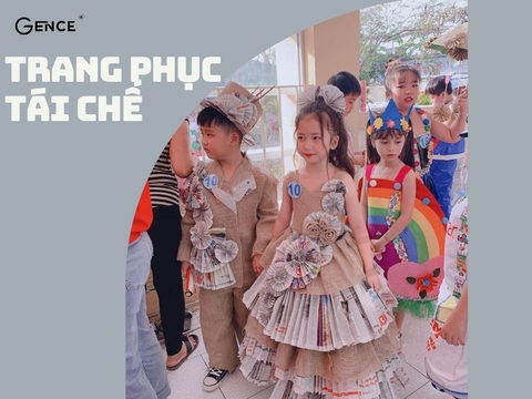 TOP 10 trang phục tái chế đẹp, đơn giản, dễ làm từ các phế liệu giấy báo