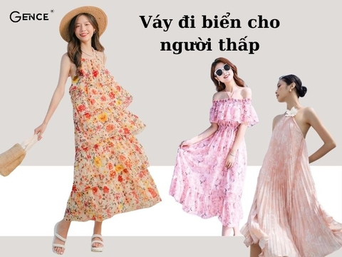 Gợi ý 10 mẫu váy đi biển cho người thấp hack dáng siêu đỉnh