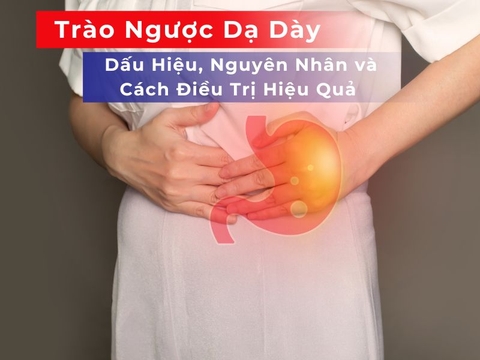 Trào Ngược Dạ Dày: Dấu Hiệu, Nguyên Nhân và Cách Điều Trị