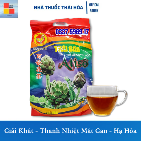 Trà Actiso Thái Bảo - Giải Khát - Thanh Nhiệt . Gói 100 túi lọc