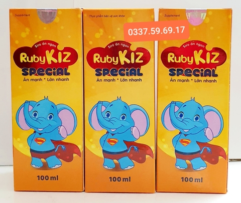 SIRO ĂN NGON RUBYKIZ SPECIAL - BẢO VỆ BÉ - ĂN MẠNH - LỚN NHANH