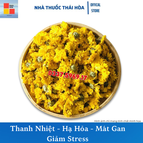 {Hàng loại 1} Dược Liệu Cúc Hoa Tự Nhiên. Giúp Thanh Nhiệt - Hạ Hỏa - Mát Gan - Giảm Stress