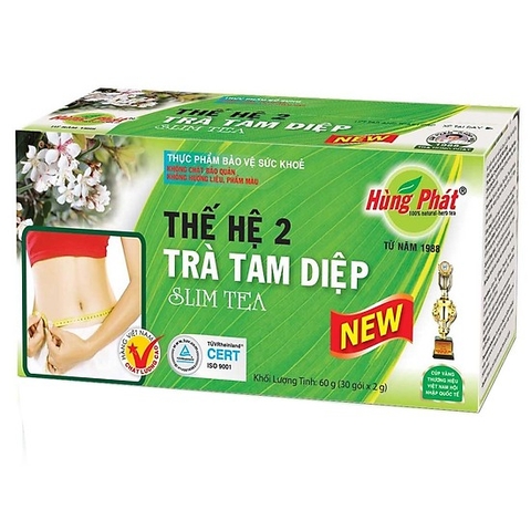 TRÀ GIẢM CÂN TAM DIỆP HÙNG PHÁT - THẾ HỆ 2