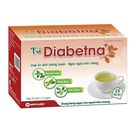 TRÀ DIABETNA - HỔ TRỢ ỔN ĐỊNH ĐƯỜNG HUYẾT