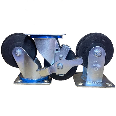 BÁNH XE CAO SU CHỊU LỰC D=130mm