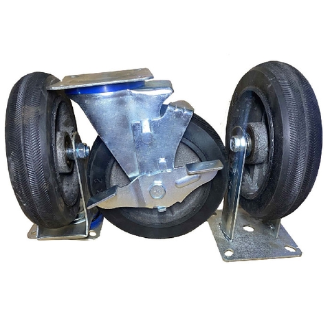 BÁNH XE CÔNG NGHIỆP VÀNH GANG D=200mm